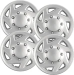 Premium Quality 16" Silver Hubcaps/wheel Covers Fits Ford Hubcaps,. Fixed Price $100.42.