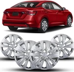 4 Pack Chrome 16" Wheel Covers Caps For 2020-2023 Nissan Sentra R16 Steel. Fixed Price $55.99.