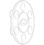 Genuine Gm Hub Cap 9594298. Fixed Price $60.71.