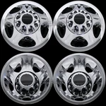 4 Chrome 2008-2010 Silverado 3500 17" Dually Wheel Simulators Rim Liners. Fixed Price $399.99.