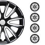 16" Wheel Covers Hubcaps For Honda Pilot Black White Gloss. Fixed Price $99.90.