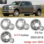 17" Set Of 4 Stainless Hubcaps For 2003-2018 Dodge Ram 3500 Wheel Rim Covers R17. Fixed Price $271.99.