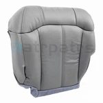 New Driver Bottom Leather Seat Cover In Gray For 1999-2002 Chevy Silverado. Fixed Price $94.66.