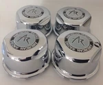 (4) American Racing Plastic Chrome Snap Center Caps 1307100S. Fixed Price $97.33.