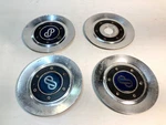 Vintage Enkei Center Wheel Caps + Partial As Found COA73B. Fixed Price $35.00.