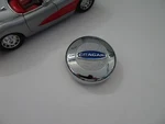 Cragar Chrome/blue Custom Wheel Center # CAP5249-C. Fixed Price $101.39.