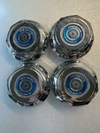 Rare Nos Cragar WS-121 Plastic Tru=wire By Tru=spoke Center Caps. Fixed Price $194.00.
