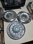 Genuine 1967 Ford Falcon Fairlane Deluxe Hubcaps Wheel Covers. Fixed Price $60.00.