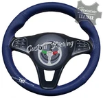 For Mercedes Vito W447 14-18 Navy Blue Grain&perfo Leather Steering Wheel Cover. Fixed Price $53.27.