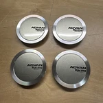 New Yokohama Advan Racing Center Caps Full Flat 63 Gold Set Of PCS#V4825. Fixed Price $260.00.