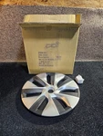Cci 56619SC 4-PIECE 19IN Silver/charcoal Wheel Covers For Tesla 3 & Y. Fixed Price $160.25.