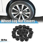 20PCS Black 19MM Car Wheel Lug Nut Cap Tyre Hub Screw Bolt Dust Cover Protector. Fixed Price $13.49.
