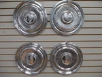 1965 1966 Amc Rambler American Classic Wheel Cover Hubcaps Oem Set. Fixed Price $54.00.
