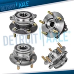 Front Rear Wheel Bearing & Hub For 2008 2009-15 Mitsubishi Lancer Evolution 4WD. Fixed Price $223.88.