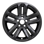 Coast To IWCIMP370BLK 18" Wheel Skin 5 Split Spokes Gloss Black Snapon 4PC. Fixed Price $104.99.