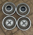 1991-93 Chrysler Imperial 14" Wire Spoke Hubcap Wheel Cover Set Oem. Fixed Price $145.00.