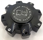 PSC0288165BLAGBK1 Black Rhino / White Wheel Center Cap. Fixed Price $31.44.