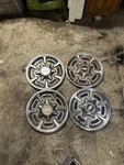 1973-1987 Chevrolet Pickup Truck Blazer Hubcaps 15 Inch Square Body. Fixed Price $100.00.