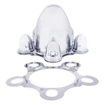 United Pacific C8057 Chrome On 4-1/2 Vintage Spider Wheel Hub Cover Set. Fixed Price $169.99.