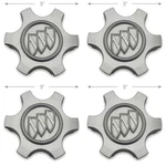 Center Buick Enclave 9597063 18" Spoke Wheel Hubcaps Set. Fixed Price $26.67.