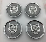 Genuine Jaguar New Grey Silver Alloy Wheel Centre Cap Badges XJ6 XJ8 12 XJ40 XK8. Fixed Price $181.28.