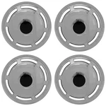 15" Push-on Chrome Wheel Cover Hubcaps For 1986-1996 Chevy Caprice. Fixed Price $71.95.