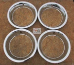 Staggered 15X8(2) And 15X7(2) Rally Wheel Trim Rings, Beauty 1/2" 3". Fixed Price $174.95.