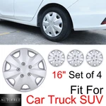 13" Set Of 4 Universal Hubcaps Fit For Car Suv Truck Wheel Rim Covers Silver R13. Fixed Price $38.99.