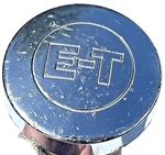 E-t Mag Wheel Center Grease Cap Chrome Hub Cover ET-4021. Fixed Price $12.99.