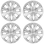 4 Chrome 15" Hub Caps Wheel Rim Covers Snap On Bolt For 2006-18 Toyota Yaris. Fixed Price $72.99.