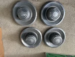 68 70 Original Corvette Rally Wheel Hub Covers Set Of 4. Fixed Price $200.00.