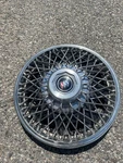 One Genuine 1982 To 1985 Buick Skyhawk 13 Inch Wire Spoke Hubcap. Fixed Price $57.20.