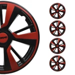 14" Wheel Covers Hubcaps Fits Ford Red Black Gloss. Fixed Price $99.90.