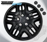 Matte Black Style 025 Inches Hubcap Wheel Rim Skin Covers 16" 4PCS. Fixed Price $49.35.
