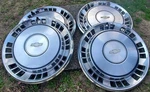 (4) 1980-1985 Chevrolet Caprice / Impala # 3126A 15" Hubcap Wheel Cover 14012576. Fixed Price $125.00.