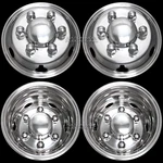 Chevy Gmc W3500 W4500 Bolt On 16" Lug Wheel Simulators Dually Rim Covers. Fixed Price $299.99.