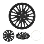 4PC 16" Hubcaps Wheel Cover Shadow Black Fits Steel Tapas Para Rin R16 Jdm. Fixed Price $64.99.