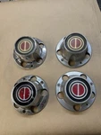 1980-1996 Ford Bronco F150 Wheel Center Rim Caps Hub Covers Metal Set 80-96. Fixed Price $85.55.