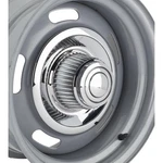Speedway Chrome Derby Cap For Rally Wheels. Fixed Price $28.99.