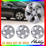 15" Set Of 4 Wheel Covers Full Rim Bolt Hubcaps For 2013-2015 Honda Civic. Fixed Price $45.99.