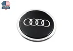 Audi 21 Inch Alloy Wheel Center Hub Black Glossy Cap Genuine 8T0601170AAX1. Fixed Price $44.77.