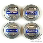 Oem Volvo Silver Center Hub Caps For S60 V70/XC70 S80 XC90 S40 V50 C30. Fixed Price $26.95.