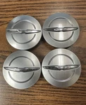 Set Of 4 Chrysler Oem 200 300 Pacifica Voyager T&c Center Caps Satin Silver. Fixed Price $40.00.