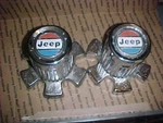 Jeep 79-91 Wagoneer J10 J20 Cherokee Wheel Center (2) Hub Caps Eltra 5356482. Fixed Price $49.99.