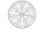 Genuine Toyota Wheel Cover 42621-02090. Fixed Price $82.07.