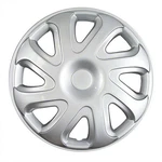 New Set Of 4, 14 Inch Silver 8 Directional Spoke Aftermarket Wheel Covers. Fixed Price $48.84.