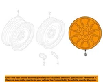 Ford Oem 12-18 Focus Wheels Trim-wheel Cover CV6Z1130A. Fixed Price $136.18.