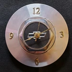 Chevy Chevrolet Hubcap Clock Plastic Novelty Car Truck. Fixed Price $15.00.