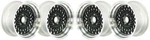 Gta Style Alloy Wheel 16 X 8 4-3/4 Backspacing 0MM Offset Black. Fixed Price $1168.50.