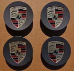 Factory Porsche Panamera Cayenne 911 Center Caps Wheel Genuine Original Oem Set. Fixed Price $169.00.